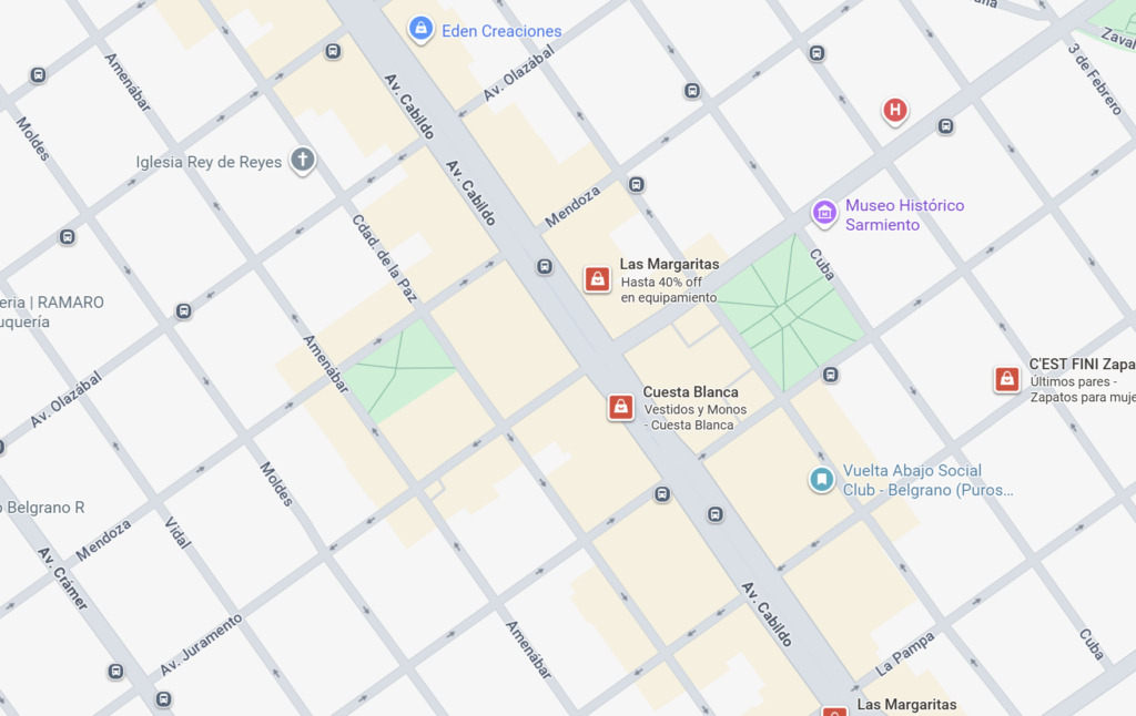 Vestidos de Fiesta en Belgrano