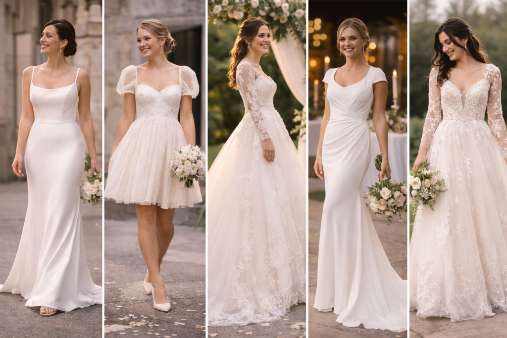 Tipos de Vestidos de Novia