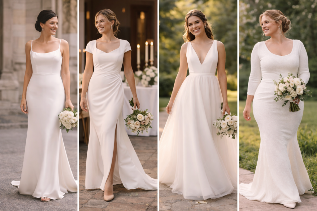 Vestidos de Novia sencillos